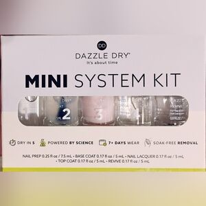 Dazzle dry Mini Nail System Kit: Nail Flights Nail Lacquer